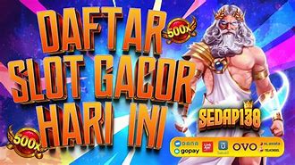 Daftar Situs Slot Mudah Jackpot Tergacor Hari Ini Live Streaming