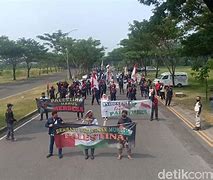 Demo Palestina Di Surabaya Hari Ini